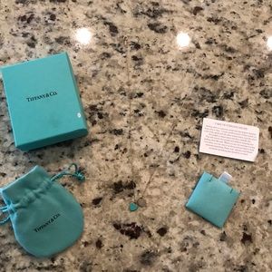 Tiffany & co mini heart necklace